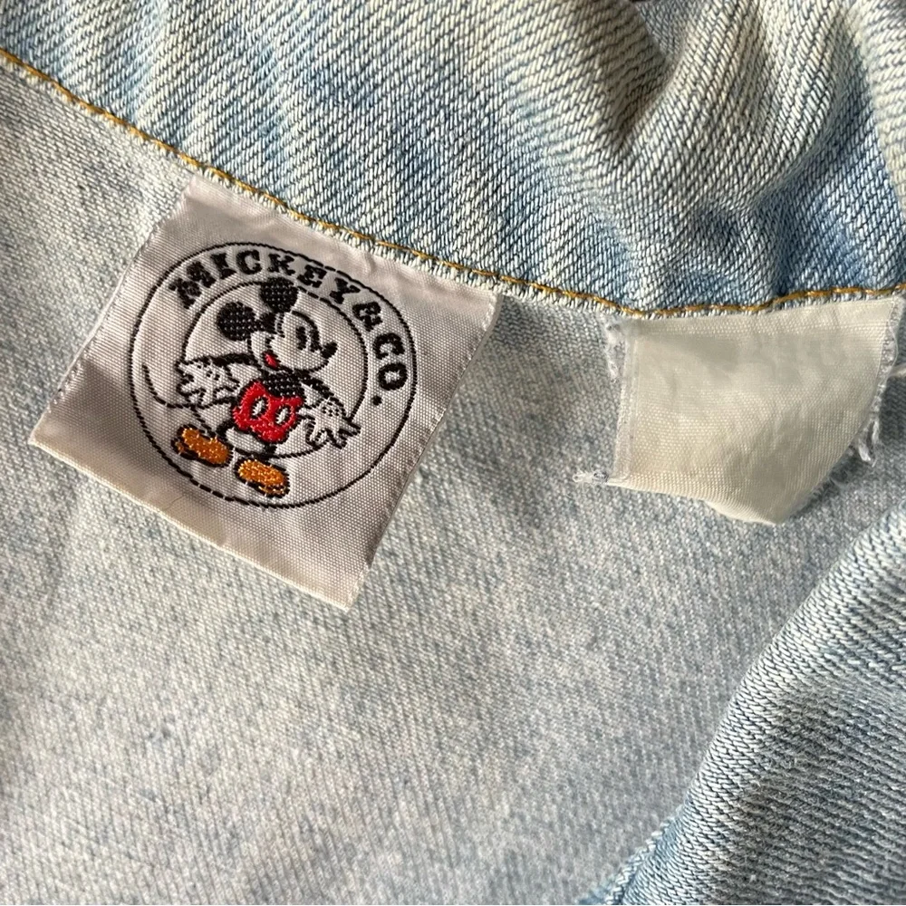 Vintage *RARE* Mickey & Co. Denim Jacket - Picture 5 of 5